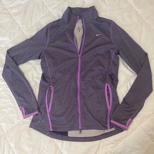 NIKE full zip dri-fit jacket